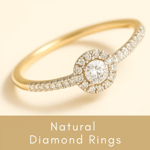 Natural Diamond Rings